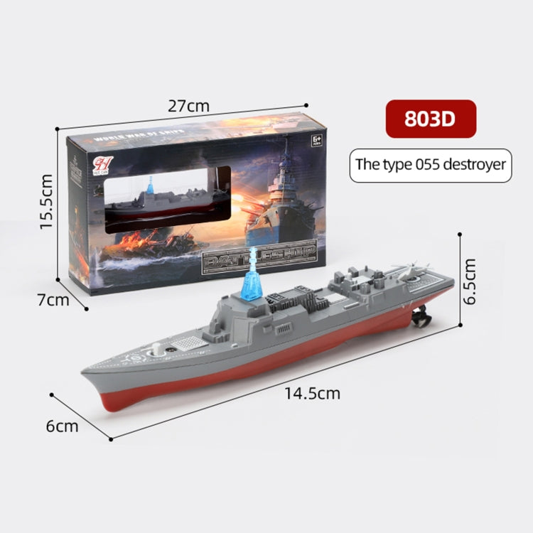 MoFun 803 2.4G Remote Control Warship Simulation Ship(803D) - free shipping - PMC TechLife - Order now!
