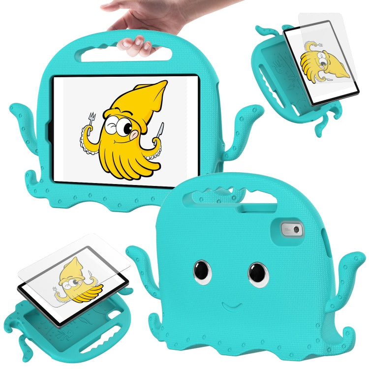 For Lenovo Tab M9 2023 Octopus Style EVA Hybrid PC Shockproof Tablet Case with Strap(Glacial Green) - Lenovo by PMC TechLife | Online Shopping South Africa | PMC TechLife | Buy Now Pay Later Mobicred