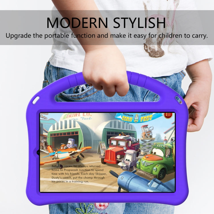 For TCL Tab 8 le 2023 /Tab 8  2022 EVA Shockproof Tablet Case with Holder(Purple) - Others by PMC TechLife | Online Shopping South Africa | PMC TechLife | Buy Now Pay Later Mobicred