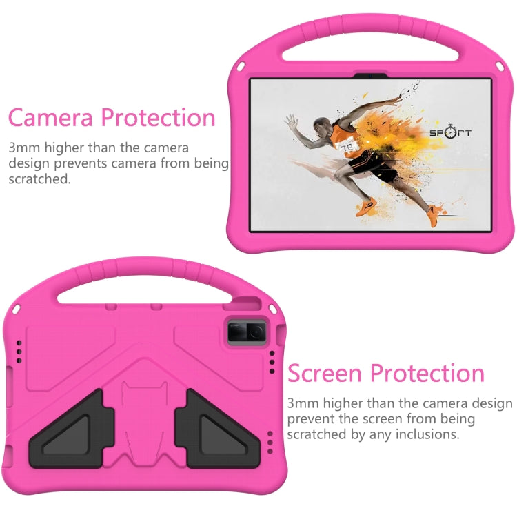 For TCL Tab 11 EVA Shockproof Tablet Case with Holder(Rose Red) - Others by PMC TechLife | Online Shopping South Africa | PMC TechLife | Buy Now Pay Later Mobicred