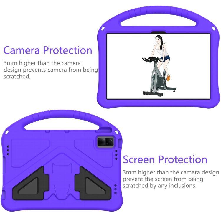 For TCL Tab 11 EVA Shockproof Tablet Case with Holder(Purple) - Others by PMC TechLife | Online Shopping South Africa | PMC TechLife | Buy Now Pay Later Mobicred