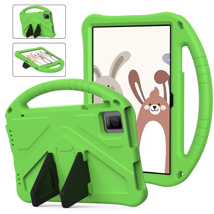 For TCL Tab 10 Gen2 10.36 2023 EVA Shockproof Tablet Case with Holder(Green) - Others by PMC TechLife | Online Shopping South Africa | PMC TechLife | Buy Now Pay Later Mobicred