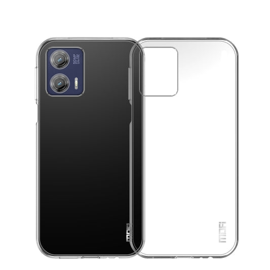 For Motorola Moto G73 MOFI Ming Series Ultra-thin TPU Phone Case(Transparent) - Motorola Cases by MOFI | Online Shopping South Africa | PMC Jewellery