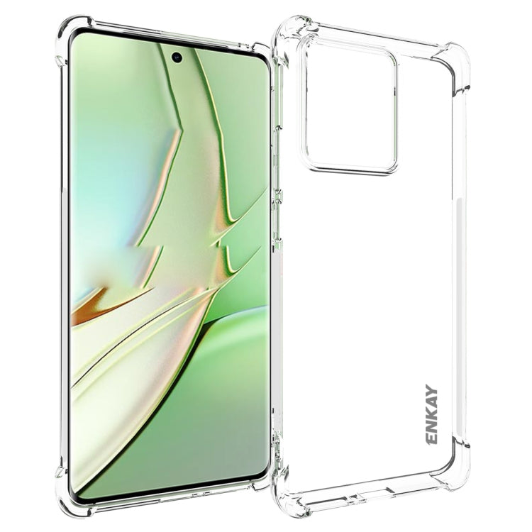For Motorola Edge 40 5G ENKAY Hat-Prince Transparent TPU Shockproof Phone Case - free shipping - PMC TechLife - Order now!