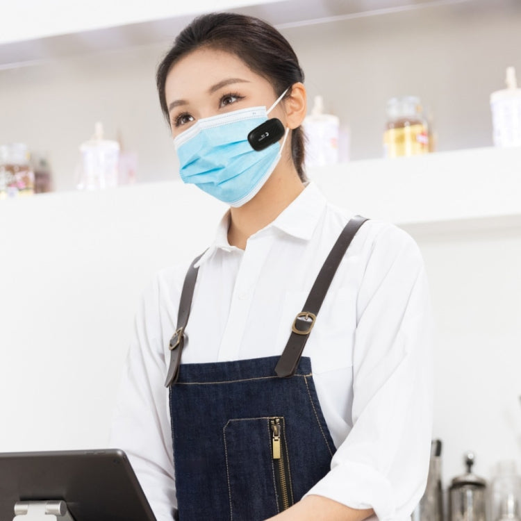 Yanmai K2 Portable Mini Wireless Bluetooth Lapel Microphone(Gray) - Microphone by Yanmai | Online Shopping South Africa | PMC TechLife | Buy Now Pay Later Mobicred