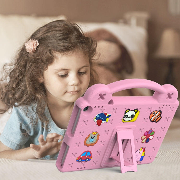 For Walmart Onn 10.1 2022 / 100071485 Handle Kickstand Children EVA Shockproof PC Tablet Case(Pink) - Others by PMC TechLife | Online Shopping South Africa | PMC TechLife | Buy Now Pay Later Mobicred