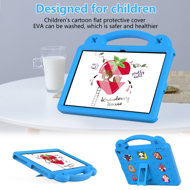 For Walmart Onn 10.1 2022 / 100071485 Handle Kickstand Children EVA Shockproof PC Tablet Case(Sky Blue) - Others by PMC TechLife | Online Shopping South Africa | PMC TechLife | Buy Now Pay Later Mobicred