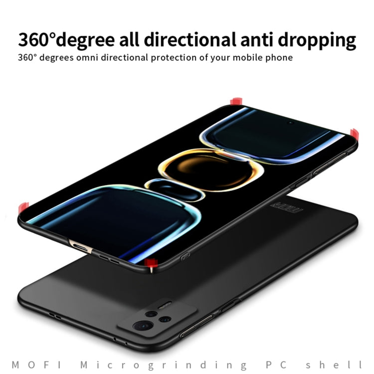 For Xiaomi Redmi K60E MOFI Frosted Ultra-thin PC Hard Case(Red) - Xiaomi Cases by MOFI | Online Shopping South Africa | PMC TechLife | Buy Now Pay Later Mobicred