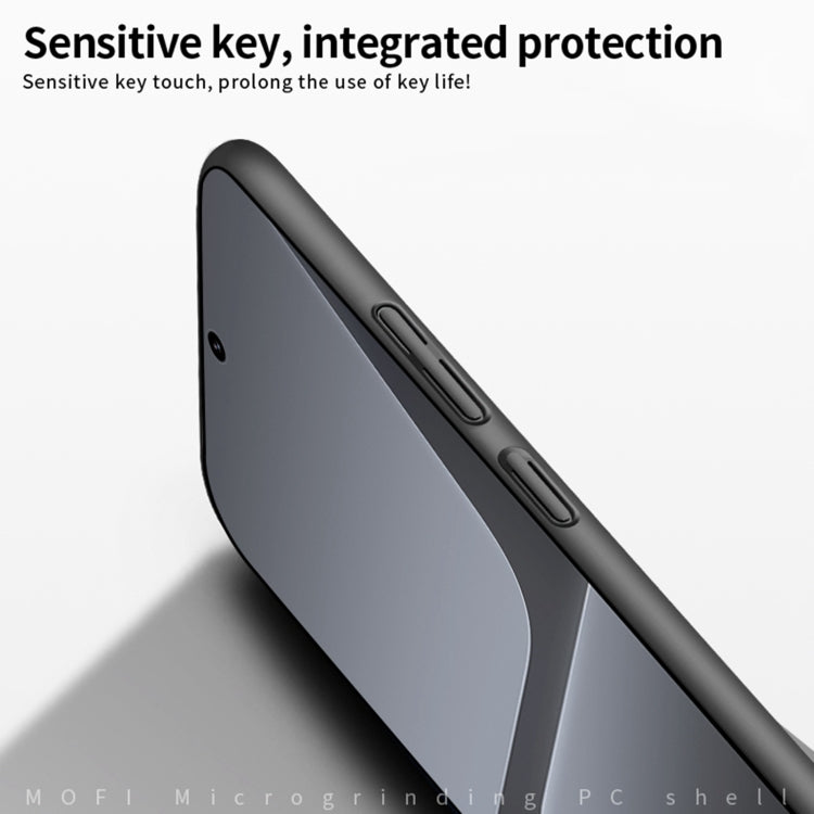 For Xiaomi 13 MOFI Frosted Ultra-thin PC Hard Case(Black) - 13 Cases by MOFI | Online Shopping South Africa | PMC Jewellery