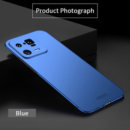 For Xiaomi 13 Pro MOFI Frosted Ultra-thin PC Hard Case(Blue) - 13 Pro Cases by MOFI | Online Shopping South Africa | PMC Jewellery