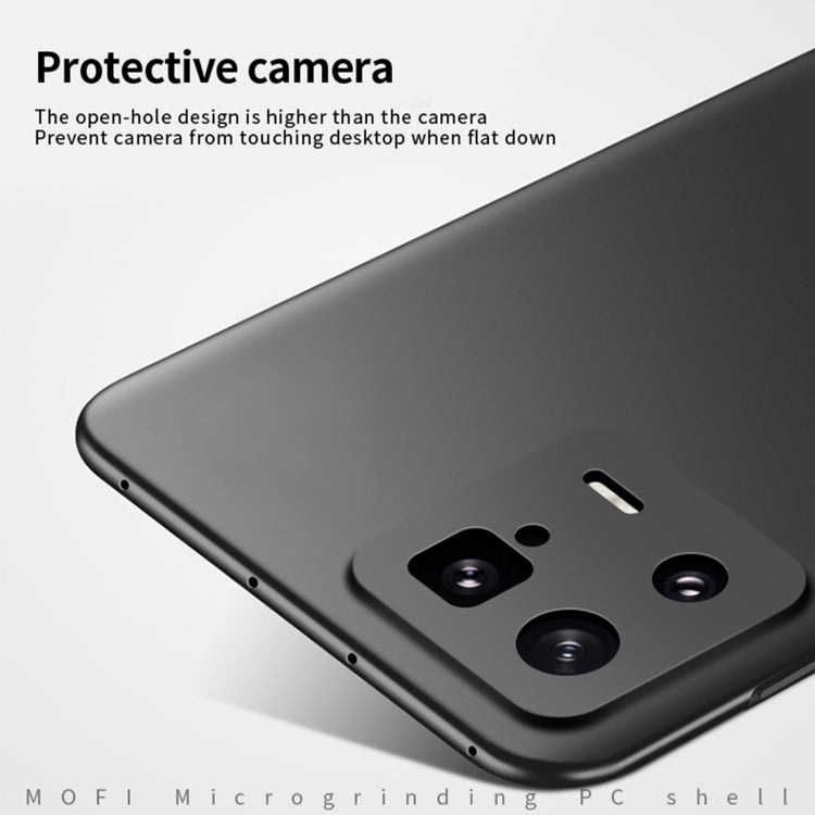 For Xiaomi 13 Pro MOFI Frosted Ultra-thin PC Hard Case(Blue) - Xiaomi Cases by MOFI | Online Shopping South Africa | PMC TechLife | Buy Now Pay Later Mobicred