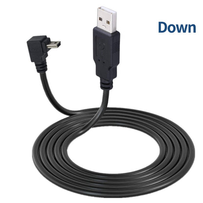 JUNSUNMAY 5 Feet USB A 2.0 to Mini B 5 Pin Charger Cable Cord, Length: 1.5m(Down) - USB Cable by JUNSUNMAY | Online Shopping South Africa | PMC Jewellery | Buy Now Pay Later Mobicred