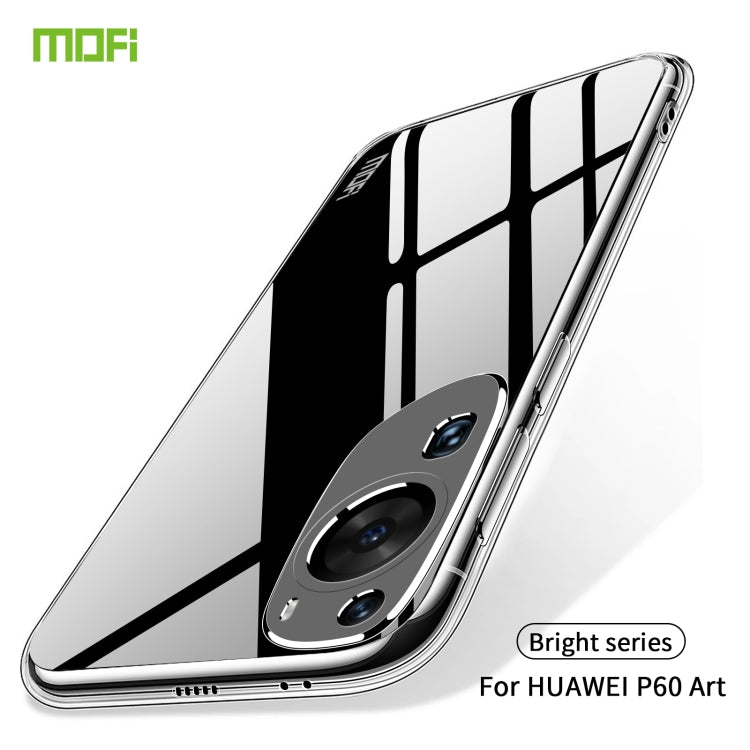 For Huawei P60 Art MOFI Ming Series Ultra-thin TPU Phone Case(Transparent) - Huawei Cases by MOFI | Online Shopping South Africa | PMC Jewellery