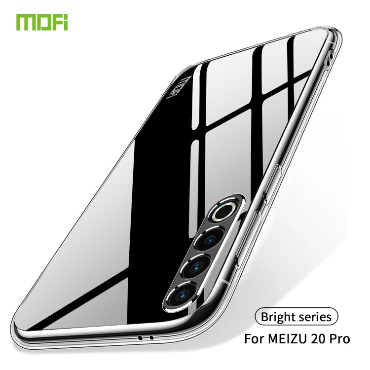For Meizu 20 Pro MOFI Ming Series Ultra-thin TPU Phone Case(Transparent) - Meizu by MOFI | Online Shopping South Africa | PMC TechLife