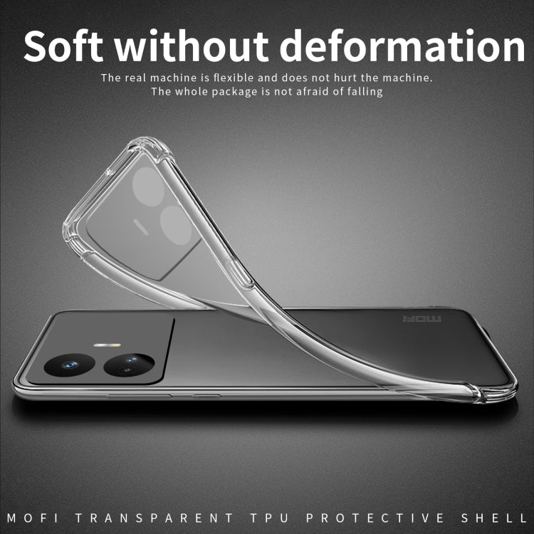 For Realme GT Neo5 SE MOFI Ming Series Ultra-thin TPU Phone Case(Transparent) - Realme Cases by MOFI | Online Shopping South Africa | PMC Jewellery