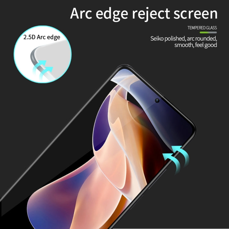 For Xiaomi Redmi Note 12 Turbo MOFI 9H 2.5D Full Screen Tempered Glass Film - free shipping - PMC TechLife - Order now!