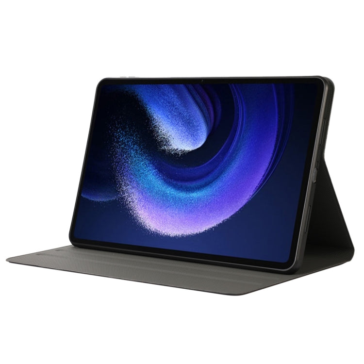 For Xiaomi Pad 6 / Pad 6 Pro ENKAY Leather Stand Smart Tablet Case(Black) - free shipping - PMc TechLife - Order now!