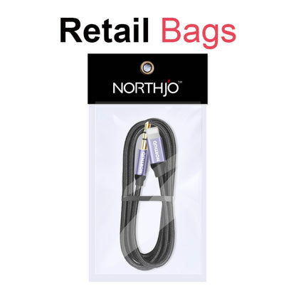 NORTHJO LTM03 8 Pin to 3.5mm Audio AUX Jack Cable, Length:0.5m - Video & Audio Cable by NORTHJO | Online Shopping South Africa | PMC Jewellery