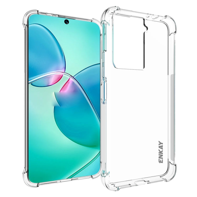 For HTC U23 ENKAY Hat-Prince Transparent TPU Shockproof Phone Case - More Brand by ENKAY | Online Shopping South Africa | PMC Jewellery | Buy Now Pay Later Mobicred