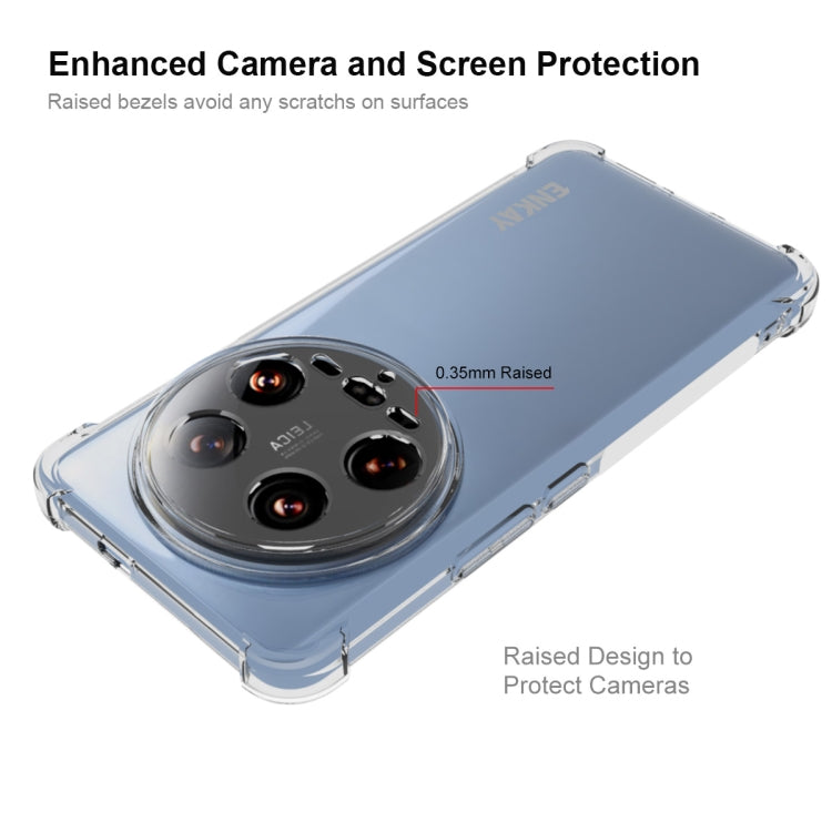 For Xiaomi 14 Ultra ENKAY Hat-Prince Transparent TPU Shockproof Phone Case - free shipping - PMC Jewellery - Order now!