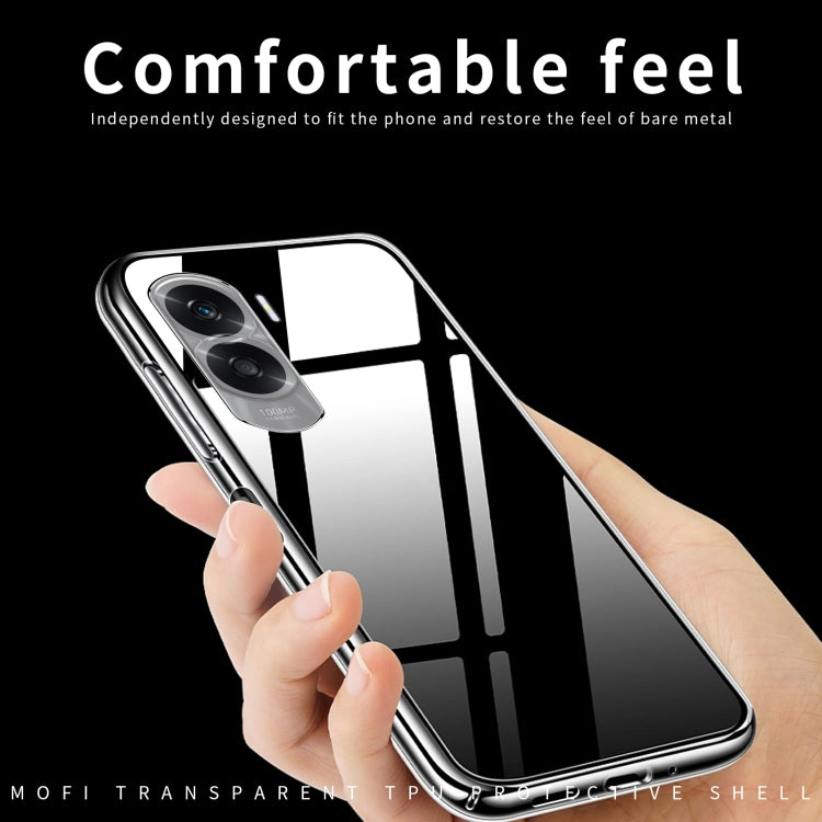 For Honor X50i MOFI Ming Series Transparent Ultra-thin TPU Phone Case - Honor Cases by MOFI | Online Shopping South Africa | PMC TechLife | Buy Now Pay Later Mobicred