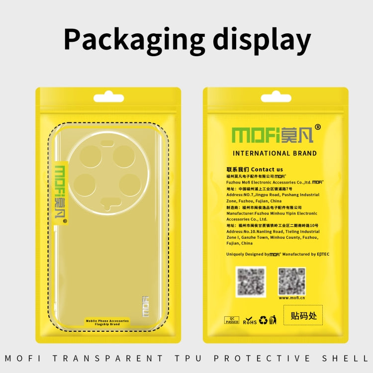 For Huawei Enjoy 60X MOFI Ming Series Transparent Ultra-thin TPU Phone Case - Huawei Cases by MOFI | Online Shopping South Africa | PMC TechLife | Buy Now Pay Later Mobicred