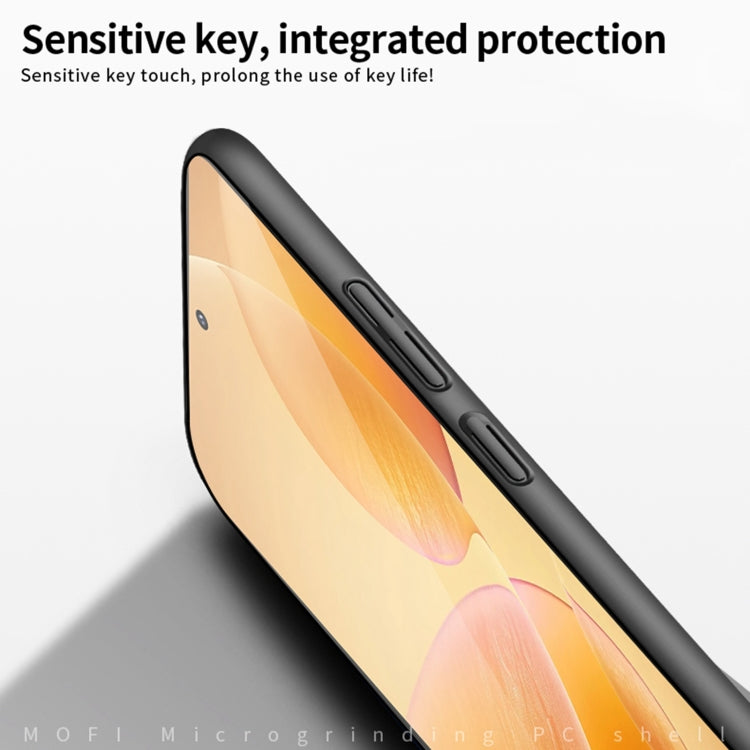 For Xiaomi Redmi K70 / K70 Pro MOFI Micro-Frosted PC Ultra-thin Hard Phone Case(Black) - Xiaomi Cases by MOFI | Online Shopping South Africa | PMC Jewellery | Buy Now Pay Later Mobicred
