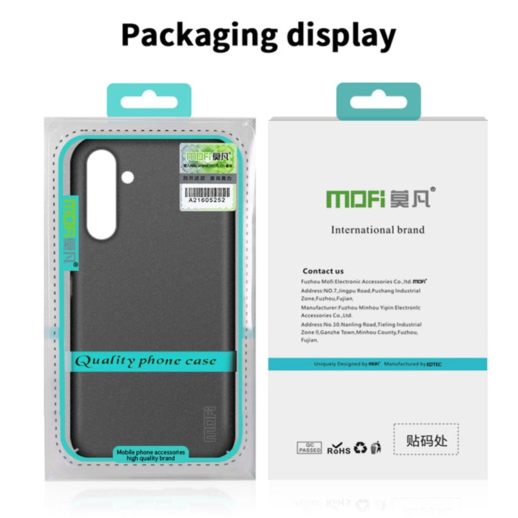 For Samsung Galaxy S24 5G MOFI Fandun Series Frosted PC Ultra-thin All-inclusive Phone Case(Red) - Galaxy S24 5G Cases by MOFI | Online Shopping South Africa | PMC Jewellery