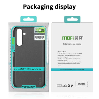 For Samsung Galaxy S24 5G MOFI Fandun Series Frosted PC Ultra-thin All-inclusive Phone Case(Black) - Galaxy S24 5G Cases by MOFI | Online Shopping South Africa | PMC Jewellery