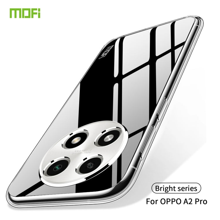 For OPPO A2 Pro MOFI Ming Series Transparent Ultra-thin TPU Phone Case(Transparent) - A2 Pro Cases by MOFI | Online Shopping South Africa | PMC TechLife