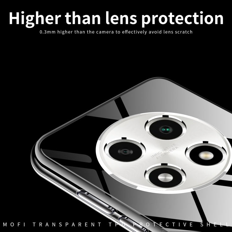 For OPPO A2 Pro MOFI Ming Series Transparent Ultra-thin TPU Phone Case(Transparent) - A2 Pro Cases by MOFI | Online Shopping South Africa | PMC TechLife