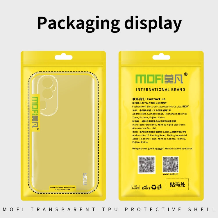 For OPPO K11 MOFI Ming Series Transparent Ultra-thin TPU Phone Case(Transparent) - OPPO Cases by MOFI | Online Shopping South Africa | PMC TechLife