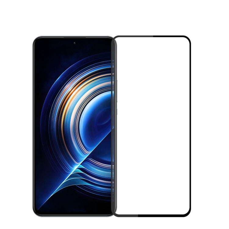 For Xiaomi Poco F5 MOFI 9H 2.5D Full Screen Tempered Glass Film(Black) - free shipping - PMC TechLife - Order now!
