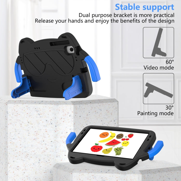 For Huawei Matepad SE 10.4 2023 Ice Baby EVA Shockproof Hard PC Tablet Case(Black+Blue) - Huawei by PMC TechLife | Online Shopping South Africa | PMC TechLife | Buy Now Pay Later Mobicred