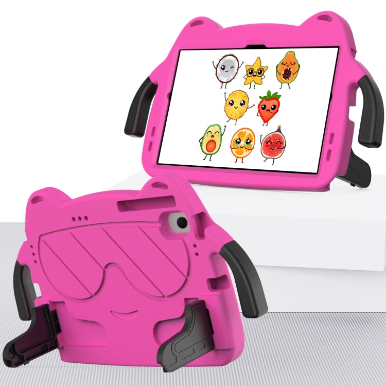 For Nokia T20 10.36 2021 Ice Baby EVA Shockproof Hard PC Tablet Case(Rose Red+Black) - Nokia by PMC TechLife | Online Shopping South Africa | PMC TechLife | Buy Now Pay Later Mobicred