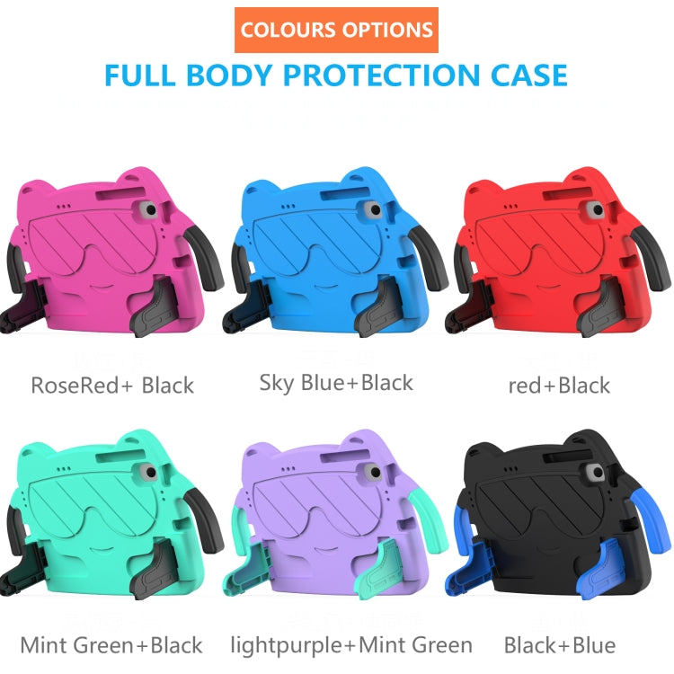 For Huawei Matepad Pro 10.8 2021/2019 Ice Baby EVA Shockproof Hard PC Tablet Case(Black+Blue) - Huawei by PMC TechLife | Online Shopping South Africa | PMC TechLife | Buy Now Pay Later Mobicred