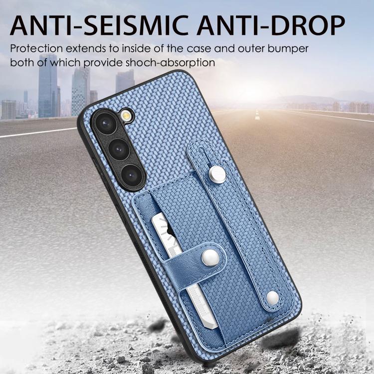 For Samsung Galaxy S21 5G Wristband Kickstand Wallet Back Phone Case with Tool Knife(Green) - Galaxy S21 5G Cases by PMC TechLife | Online Shopping South Africa | PMC TechLife | Buy Now Pay Later Mobicred