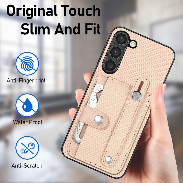 For Samsung Galaxy S21 5G Wristband Kickstand Wallet Back Phone Case with Tool Knife(Green) - Galaxy S21 5G Cases by PMC TechLife | Online Shopping South Africa | PMC TechLife | Buy Now Pay Later Mobicred