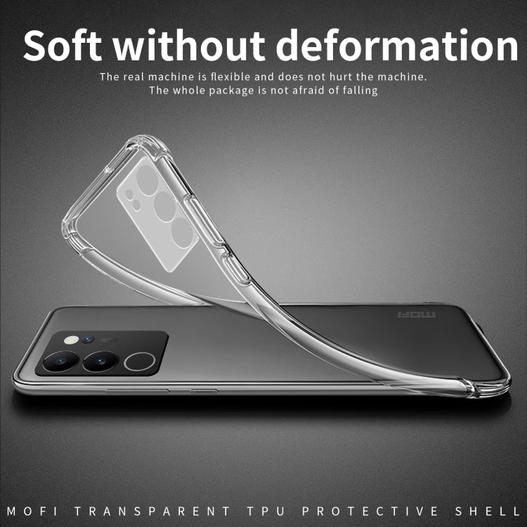 For vivo S17 Pro MOFI Ming Series Ultra-thin TPU Phone Case(Transparent) - vivo Cases by MOFI | Online Shopping South Africa | PMC Jewellery
