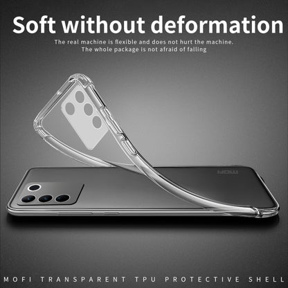 For vivo S17 MOFI Ming Series Ultra-thin TPU Phone Case(Transparent) - vivo Cases by MOFI | Online Shopping South Africa | PMC Jewellery