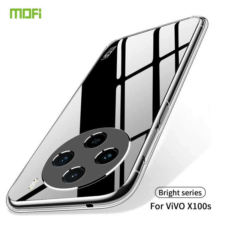 For vivo X100s MOFI Ming Series Ultra-thin TPU Phone Case(Transparent) - vivo Cases by MOFI | Online Shopping South Africa | PMC Jewellery | Buy Now Pay Later Mobicred