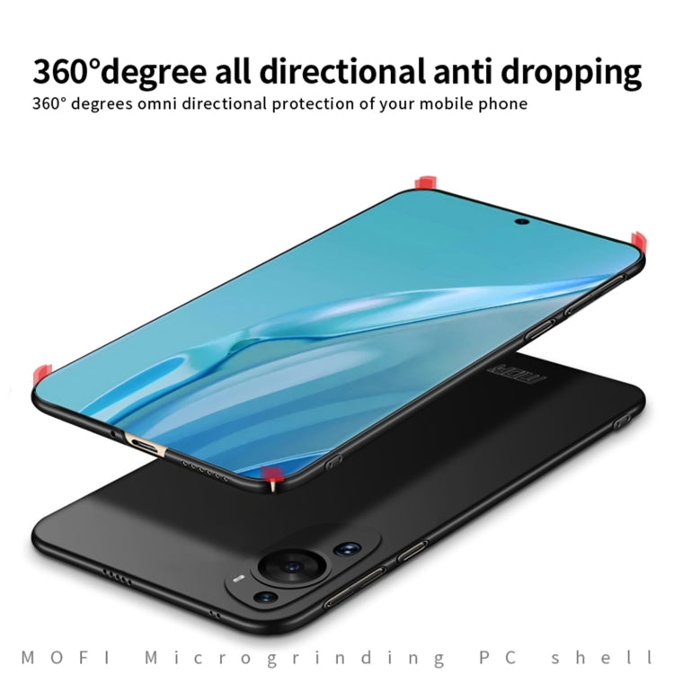For Huawei P60 Art MOFI Frosted PC Ultra-thin Hard Phone Case(Blue) - Huawei Cases by MOFI | Online Shopping South Africa | PMC TechLife | Buy Now Pay Later Mobicred