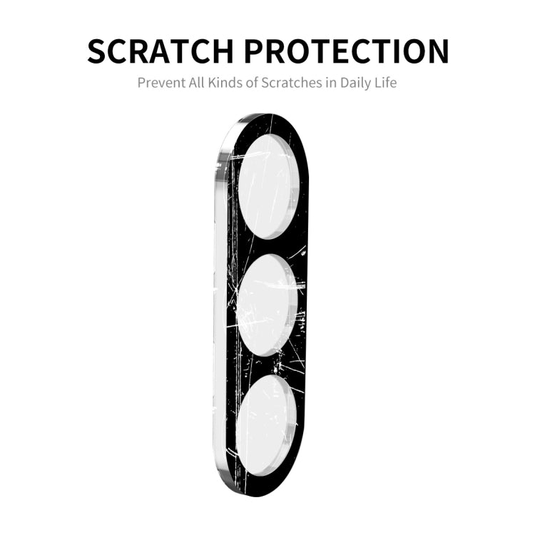 For Samsung Galaxy A55 ENKAY Hat-Prince 9H Rear Camera Lens Tempered Glass Film(Black) - Galaxy Tempered Glass by ENKAY | Online Shopping South Africa | PMC Jewellery