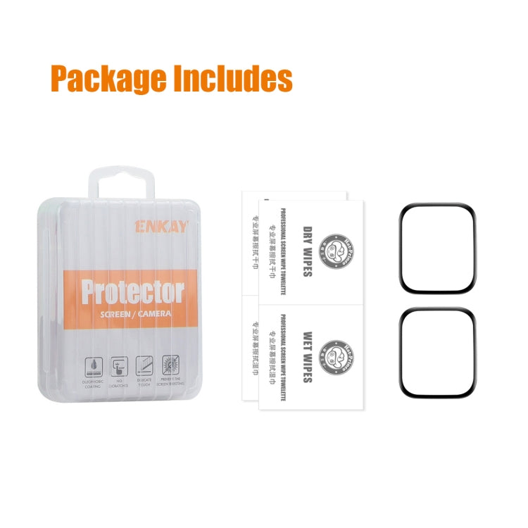 For Xiaomi Smart Band 9 Pro 2pcs ENKAY ENKAY 3D Full Coverage Soft PC Edge PMMA HD Screen Film - free shipping - PMC TechLife - Order now!