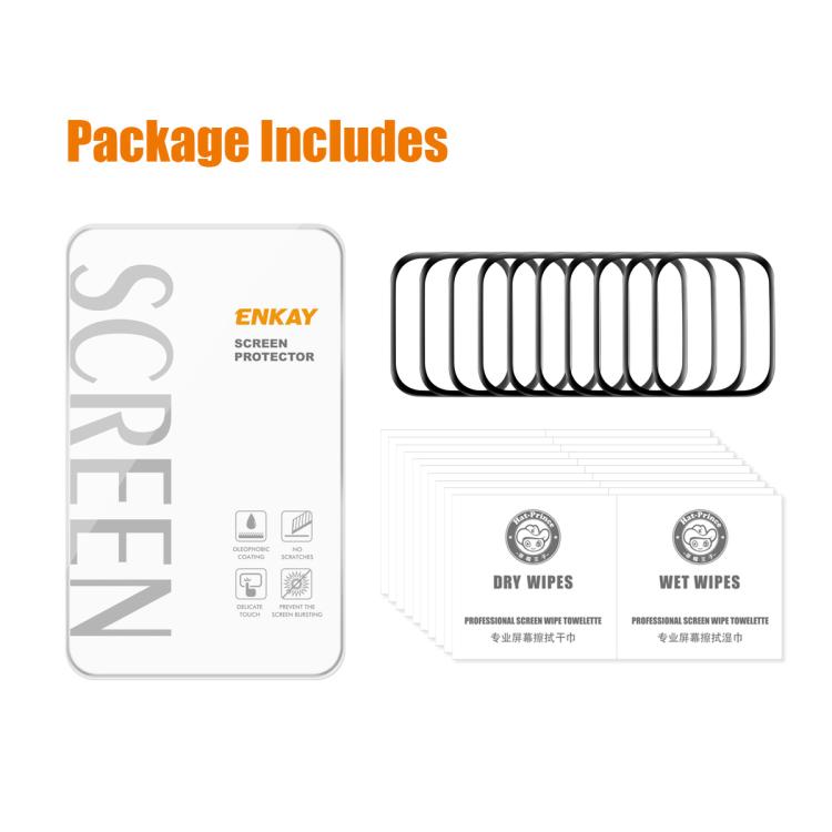 For Redmi Watch Move 10pcs ENKAY ENKAY 3D Full Coverage Soft PC Edge PMMA HD Screen Film - free shipping - PMC TechLife - Order now!