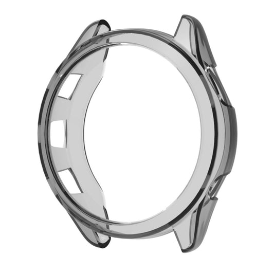 For Garmin Forerunner 265S ENKAY Hat-Prince Transparent TPU Frame Drop Protection Case(Grey) - Watch Cases by ENKAY | Online Shopping South Africa | PMC Jewellery | Buy Now Pay Later Mobicred