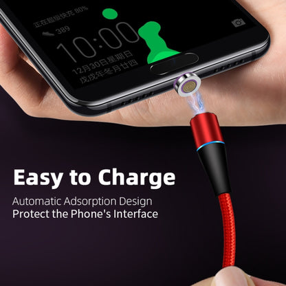 ENKAY 2 in 1 5A USB to Type-C + 8 Pin Magnetic Fast Charging Data Cable with LED Light, Length: 1m(Red) - Charging Cable & Head by ENKAY | Online Shopping South Africa | PMC Jewellery | Buy Now Pay Later Mobicred