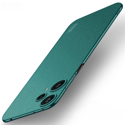 For Xiaomi Redmi Note 12 Turbo MOFI Fandun Series Frosted PC Ultra-thin All-inclusive Phone Case(Green) - Xiaomi Cases by MOFI | Online Shopping South Africa | PMC Jewellery