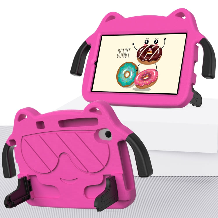 For TCL LE 2023 / Tab 8 2022 Ice Baby EVA Shockproof Hard PC Tablet Case(Rose Red+Black) - Others by PMC TechLife | Online Shopping South Africa | PMC TechLife | Buy Now Pay Later Mobicred