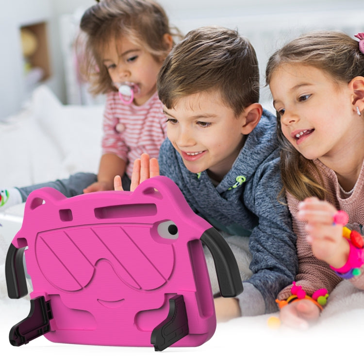 For TCL LE 2023 / Tab 8 2022 Ice Baby EVA Shockproof Hard PC Tablet Case(Rose Red+Black) - Others by PMC TechLife | Online Shopping South Africa | PMC TechLife | Buy Now Pay Later Mobicred